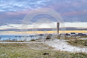 Turning Torso Building in West Harbour area of Malmo